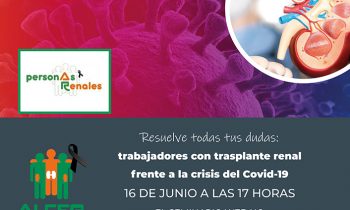 Webinar: Trabajadores con trasplante renal frente al Covid-19