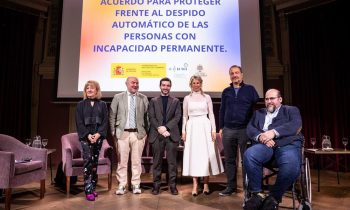 Trabajo y CERMI acuerdan derogar el despido automático por incapacidad permanente