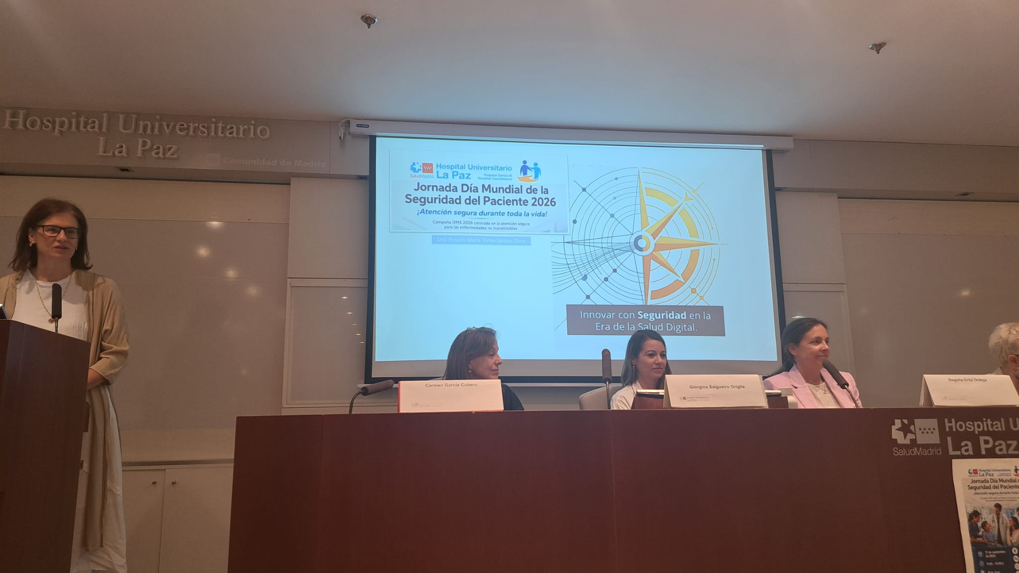 ALCER presente en la Jornada del Día Mundial de la Seguridad del Paciente 2026 en el Hospital Universitario La Paz