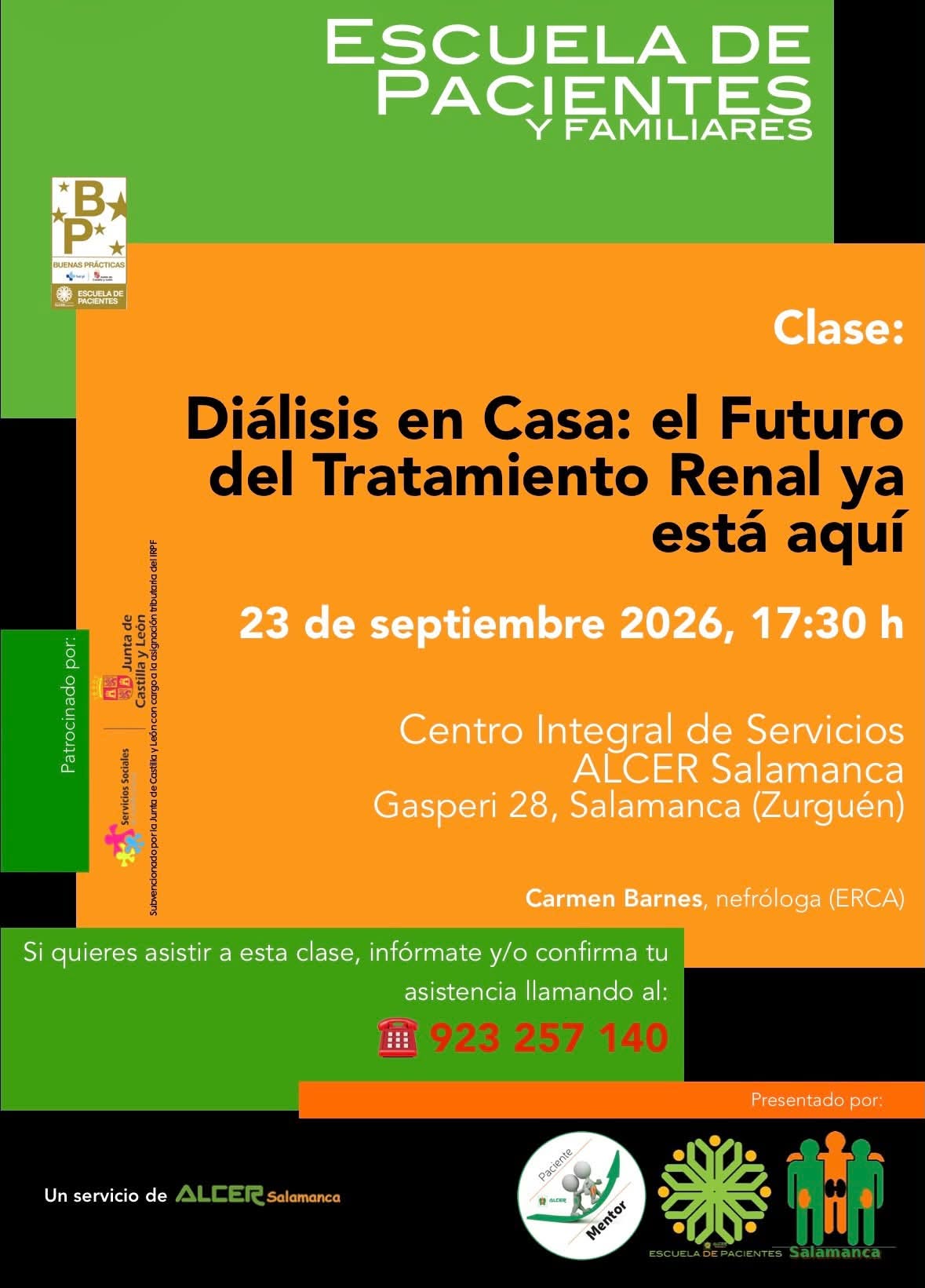 ¿Cómo funciona la diálisis en casa? Una nefróloga analiza el futuro del tratamiento renal en Salamanca