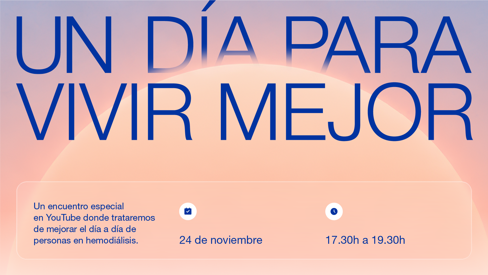 Fresenius Medical Care organiza la jornada educativa online «Un día para vivir mejor» sobre bienestar y calidad de vida en hemodiálisis